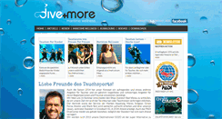 Desktop Screenshot of diveplusmore.at